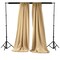 Pack of 2 Polyester Poplin Backdrop Drapes 96 x 58 Inch Semi-Opaque Event Panels